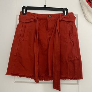 Anthropologie front tie skirt